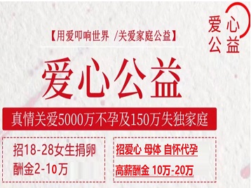 卢龙捐卵助孕生子 爱心志愿者招募